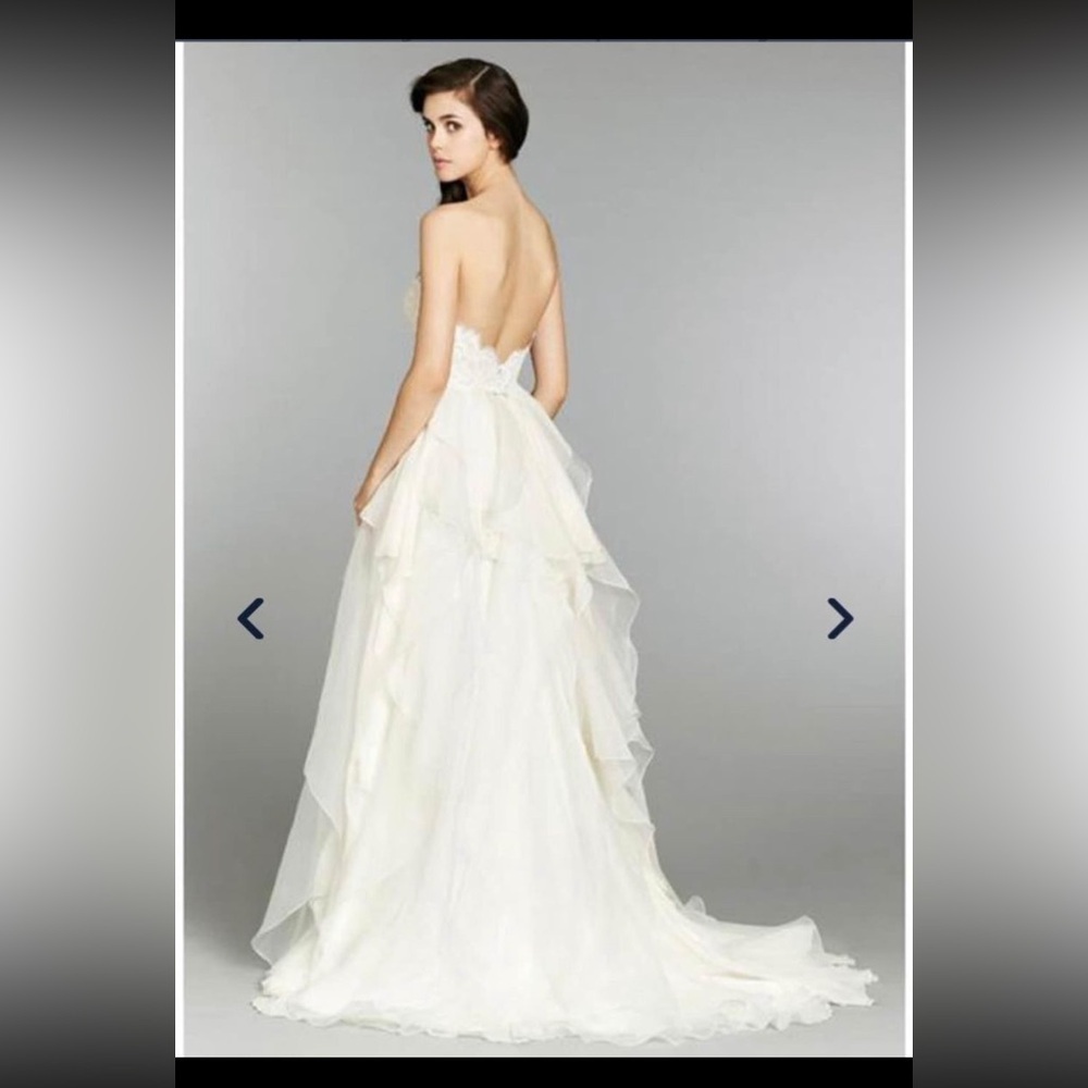 Hayley Paige KIRA Couture Wedding Gown size 10 - Picture 4 of 11